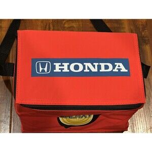 Vintage LA Galaxy Honda MLS Soccer SGA Red Soft Side Cooler Bag Tote Lunchbox
